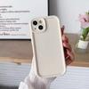 Arena Diamante de Color Sólido Adecuado para 16Promax Apple 15Pro Funda para Teléfono Iphone17 Estilo Europeo y Americano 13Pro14 Funda Blanda