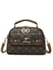 Bolsa Nueva para Mujer 2026 Transfronteriza Primavera y Verano Diseño de Nicho Bolso de Hombro Cruzado Bolso de Mano Estampado Bolso para Mamá de Mediana Edad para Mujeres