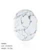 Piedra de Palma de Cristal Natural Personalizada Grabado Láser Texto Patrón Logotipo Material de Piedra Cruda Piedra de Poder para Aliviar la Tensión Soporte para Muestras