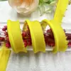 En stock 1cm tela de color banda para cinturón de madre tira para envolver cuerda enrollable funda de almohada colcha zapatos y sombreros para visita a domicilio accesorios de ropa cincha