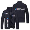 Un lote de chaqueta con logo de coche comercio exterior europeo y americano ocio holgada talla grande abrigo de aviador camiseta de béisbol deportiva ropa de hombre