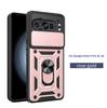 Funda de teléfono con ventana deslizante adecuada para Google Pixel 11Pro XL, cubierta magnética anticaídas 10A para coche