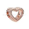 Panjia Cobre Blanco Plata S925 Chapado en Oro Rosa Serie Incrustada de Diamantes Cuentas de Transferencia Galaxia Cuentas Accesorios diy Pulsera Pulsera