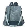 Mochila de Viagem Versátil Casual Feminina da Moda Estilo Coreano 2025 Mochila Multifuncional Simples Estilosa