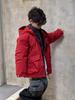 Conjunto de Chaqueta de Otoño e Invierno para Niño 2025 Nuevo Ropa Infantil Cálida Tres en Uno Holgada con Capucha Chaqueta Moderna