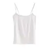 Camisola Sencilla Estilo Europeo y Americano con Hermoso Diseño en la Espalda, Color Sólido, Estilo Corto, Versión Delgada de Verano, Adecuada para Usar como Prenda Exterior o para Combinar, Adelgazante y Versátil, Top Básico para Estudiantes