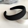 Novo veludo oblíquo listrado esponja de abas largas cabelo banda jóias das mulheres All-match Hair Band High-value Headwear atacado jóias