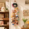 Tira de pendurar para armazenamento de brinquedos de pelúcia para uso doméstico, tira de armazenamento de parede para bonecas e figuras, uma ferramenta mágica de armazenamento para exibir e organizar