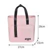Bolsa tipo Bandolera Portátil de PEVA para Almuerzo, Bolsa de Hielo Refrigerada de Gran Capacidad, Bolsa para Almuerzo de Trabajo y Estudiantes, Bolsa para Lonchera de Picnic al por Mayor