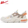 Sapatos masculinos Huili, design em malha, coleção de verão 2026, sapatos casuais respiráveis, sapatos atléticos leves, tênis de corrida para homens