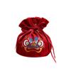 Bolsa de Dulces de Festival de Primavera Año del Tigre Bolsa de Año Nuevo Caja de Dulces para Boda Bolsillo de Terciopelo con Cordón Bolsa de Embalaje para Regalos de Vacaciones Venta al por Mayor