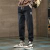 2025 Nuevo Pantalón Casual Harlan Corto al Tobillo de Moda para Hombre Primavera y Otoño Suelto Retro Combinable
