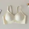Sujetador push-up cómodo, suave, de soporte para mujer, ligero, transpirable, sin varillas, para bustos pequeños, proporciona elevación y previene la flacidez, disimula los rollitos laterales, sin costuras