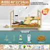 Aquário de Vidro para Tartarugas para Uso Doméstico na Sala de Estar, Tanque de Criação Universal com Plataforma para Tomar Sol, Aquário Ecológico Paisagístico para Peixes Pequenos, Tanque de Criação Mista para Peixes e Tartarugas