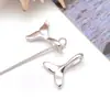 Accesorios para joyería DIY chapado en cobre oro real 18k serie oceánica colgantes pequeños delfín estrella de mar tortuga pulsera collar colgante