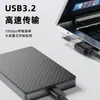 Adaptador Transparente USB3.2 Macho para Fêmea 10Gbps Ângulo Reto Formato L Transmissão 60W Cotovelo de 90 Graus Carregamento Rápido Curva Central
