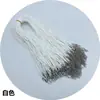 En stock al por mayor 1.5mm 2mm Corea del Sur cuerda encerada para collar cuerda para colgante cuerda con cierre de langosta accesorios para joyería DIY