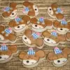 Perro Lindo con Sombrero Botones de Dibujos Animados con Forma Especial Accesorios de Decoración para Ropa Hecha a Mano DIY para Niños Botones de Resina