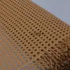 Estofamento de Móveis, Rattan Sintético, Ilhós de Plástico, Porta de Armário de Rattan, Tela de Teto, Cadeira Divisória, Tela Octogonal de Rattan na Cor de Madeira
