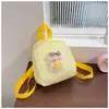 Nueva Mochila Infantil de Cuadros con Lindo Conejito Dibujos Animados Niños y Niñas Bebé Mochila Ligera Bolso Escolar Guardería Regalo