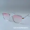Gafas de Sol Cuadradas Nuevas de Moda Transfronterizas Europeas y Americanas para Mujer, Adelgazantes, Protección UV, Moda Ins, Retro, Gafas de Celebridad de Internet