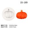 6 moldes de silicona para Halloween, con forma de búho, murciélago, araña, calabaza, ramas muertas, calavera, mano, molde para pastel giratorio