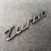 Turbo desempenho padrão carro modificado logotipo três dimensional metal corpo carro traseiro adesivos transfronteiriço ponto quente atacado