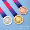 Medallas metálicas giratorias de alta gama personalizadas para eventos deportivos, medallas conmemorativas para carreras de maratón, medallas conmemorativas de metal