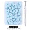 Esponja de Tofu Cuadrada Mini Herramienta para Uñas con Gradiente Esponja para Difuminar Rubor Bolígrafo Complementario