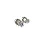 Moda Japonesa y Coreana, Sencillos, Exquisitos, Pequeños, Lindos, Circonita Brillante, Elegantes Pendientes de Aguja de Plata 925 para Uso Diario