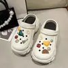 En Stock Entrega Rápida Chanclas de Eva para Mujer, Zuecos de Verano, Diseño de Dibujos Animados a la Moda, Ligeros, Uso en Casa, Suela Gruesa, Antideslizantes, Sandalias de Playa