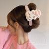 Nuevo otoño e invierno lindo clip grande de felpa muñeca de dibujos animados clip para el cabello clip de tiburón para el cabello accesorios para el cabello venta al por mayor