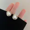 Pendientes de Perla de Sirena para Mujer 2022 Nuevo Diseño de Nicho Pendientes de Gama Alta Moda Retro Pendientes de Plata de Ley