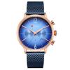 Reloj de Cuarzo para Hombre CURREN Karin 8313 Moda Esfera de Color Correa de Acero Inoxidable Reloj para Hombre Reloj