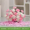 Kit de Rosa Artificial para el Día de San Valentín, Floral Pr para Pasillo de Boda
