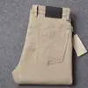 2026 Nueva Tendencia Primavera y Otoño Marca Algodón Retro Pantalones de Mezclilla Hombre Elásticos Casual de Negocios Pierna Recta Sueltos