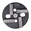 Bloque de Esmerilado de Disco de 5 Agujeros de Diamante Máquina Esmeriladora de Piso Placa de Esmerilado de Epoxi Bloque de Esmerilado de Piso Esponja de Esmerilado y Pulido de Concreto