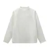 Estructura Pesada Americana de Alta Calidad Manga Larga para Hombre Primavera y Otoño Nuevo Holgado Casual Ropa de Moda de Gama Alta
