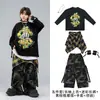 Disfraz de Baile Callejero para Niños Hip Hop para Niños Conjunto de Hip Hop Estilo Callejero para Niños Disfraz de Escenario Personalizado Conjunto a la Moda