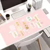 Mouse Pad Criativo de Ano Novo com Texto para Riqueza Instantânea, Tamanho Grande, Sensação de Alto Padrão, Espessado, Resistente à Sujeira, Resistente ao Desgaste, Tapete para Mesa de Computador