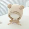 Gorros para Bebé para Otoño e Invierno, Gorros Lindos y Súper Lindos con Protección para los Oídos para Hombres y Mujeres, Gorros Cálidos de Felpa para Bebés y Niños Pequeños, Gorros de Punto para Invierno
