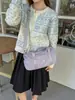 Bolso de nailon multicolor macarrón multifuncional nuevo transfronterizo 2026, ligero, moderno, versátil y se puede llevar como bolso de hombro, bolso cruzado o bolso de mano.