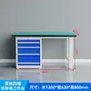 Mesa de trabajo antiestática de alta resistencia, consola para instalador, mesa de mantenimiento multifuncional, línea de montaje de acero inoxidable, mesa de empaque para taller