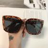 Estilo K de Óculos de Sol Colaborativos de Marca da Moda para Rostos Grandes, Óculos de Sol para Aparência Slim para Mulheres, Anti-UV 2025 Novos Óculos Populares Ins