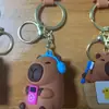 Figuritas de llavero de goma blanda de anime de dibujos animados, colgantes para mochila, accesorios para bolsos, pequeños adornos, al por mayor en stock para tiendas