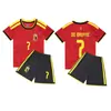 26-27 Uniformes de Fútbol para Estudiantes de Primaria Número 7 de C Ronaldo Número 10 de Neymar Camiseta Conjunto de Camiseta para Niños Camiseta de Fútbol