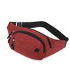 Nova bolsa de cintura masculina tecido Oxford impermeável bolsa mensageiro de peito masculina e feminina jovem corrida grande capacidade bolsa para celular venda quente