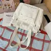 Mochila Escolar de Aspecto Elegante, Casual para Estudiante de Secundaria, Mochila de Gran Capacidad para Mujer, Estilo Universitario, Moderna y Versátil, Mochila para Estudiante Universitario