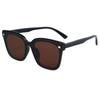 Nuevas Gafas de Sol Gafas de Sol Cuadradas Marco Grande Combinan con Todo Gafas de Pareja para Hombres y Mujeres Mismo Estilo GM Se Pueden Equipar con Miopía Moda Popular de Internet