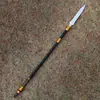 Guan Yu Hoja de Dragón Verde Media Luna Lu Bu Alabarda Fang Tian Juguetes Periféricos de los Tres Reinos Espadas Armas de Plástico PP Arma de Zhang Liao